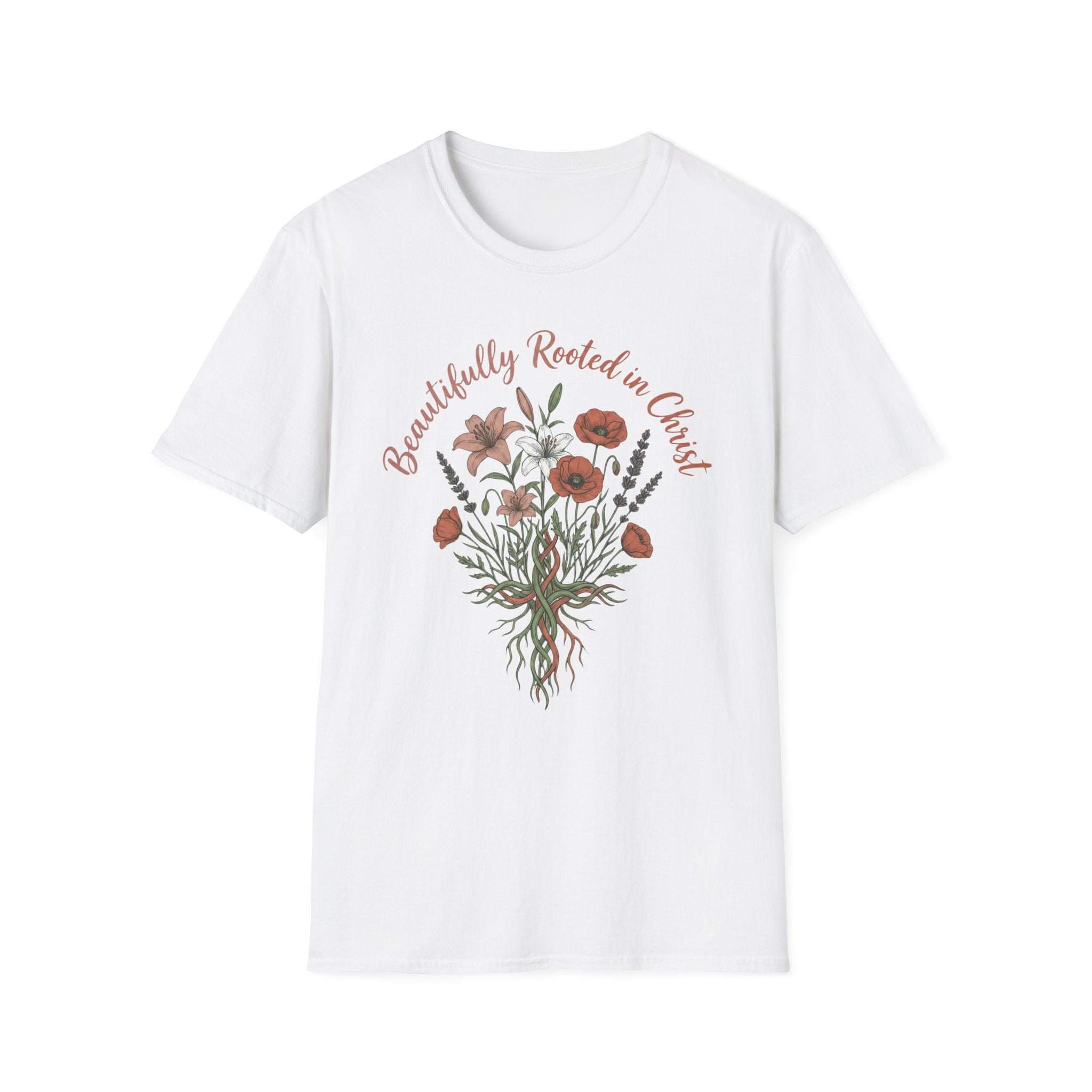 Beautifully Rooted In Christ T-shirt
