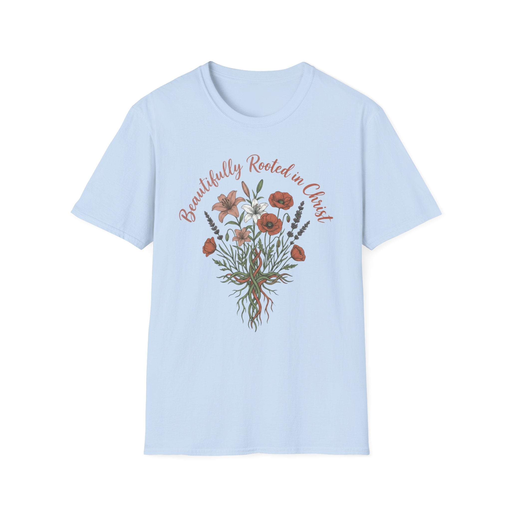Beautifully Rooted In Christ T-shirt