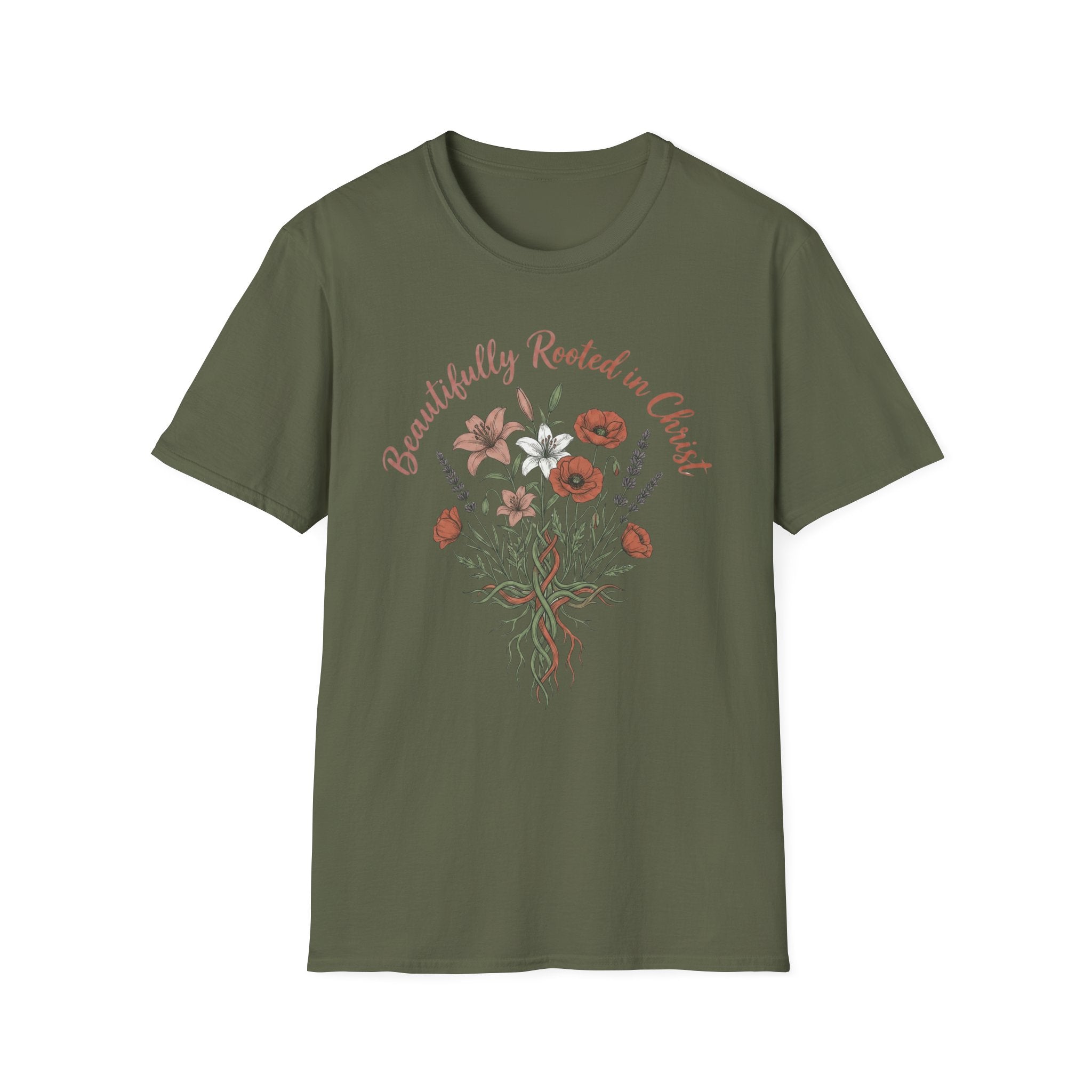 Beautifully Rooted In Christ T-shirt