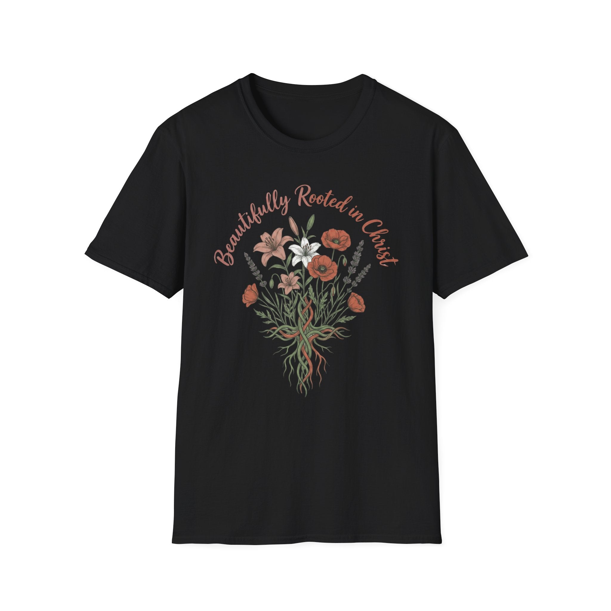 Beautifully Rooted In Christ T-shirt
