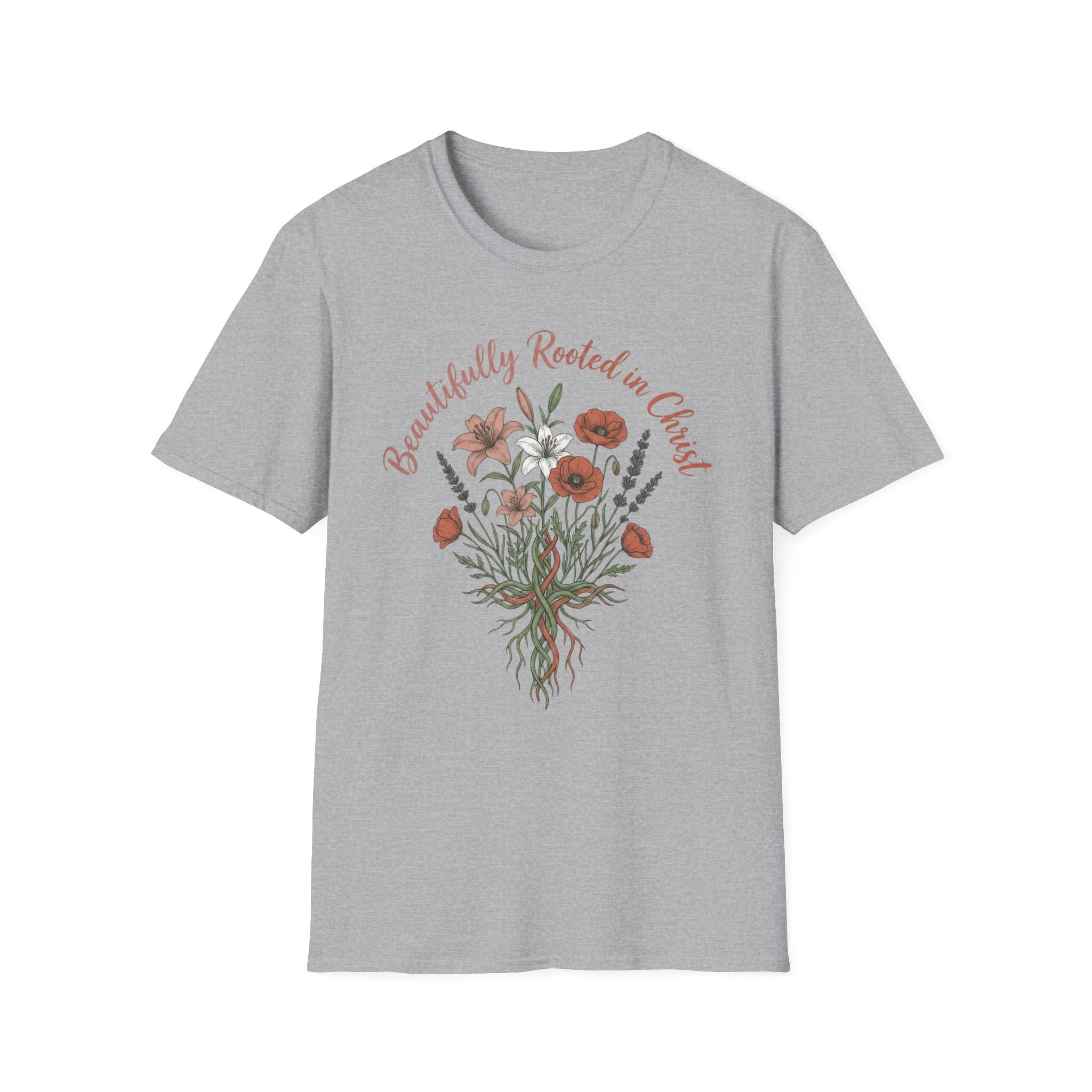 Beautifully Rooted In Christ T-shirt