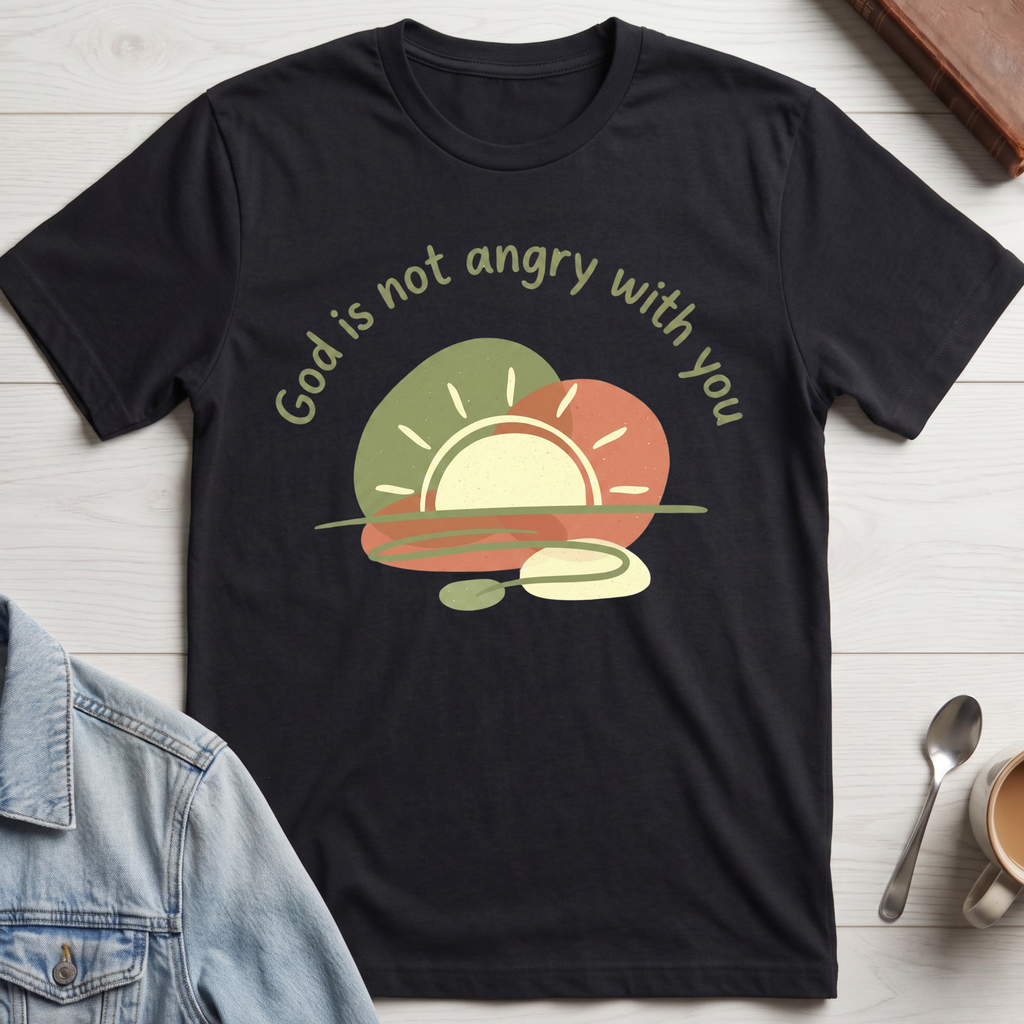 God is Not Angry With You T-shirt