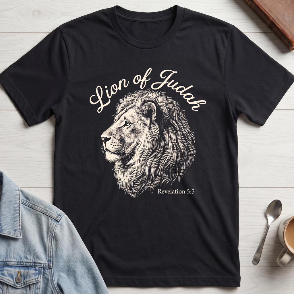 Lion of Judah T-Shirt Revelation 5:5