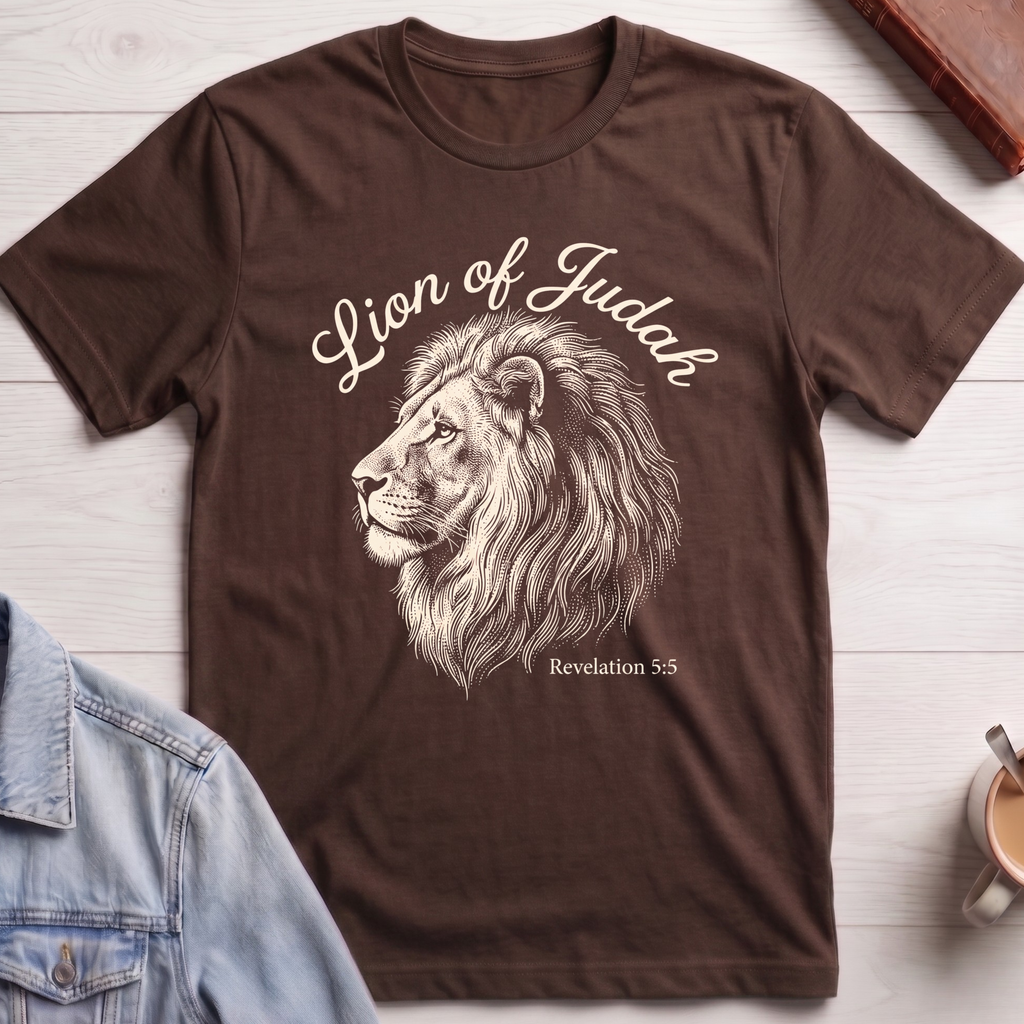 Lion of Judah T-Shirt Revelation 5:5