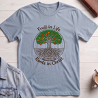 Fruit in Life, Roots in Christ T-shirt