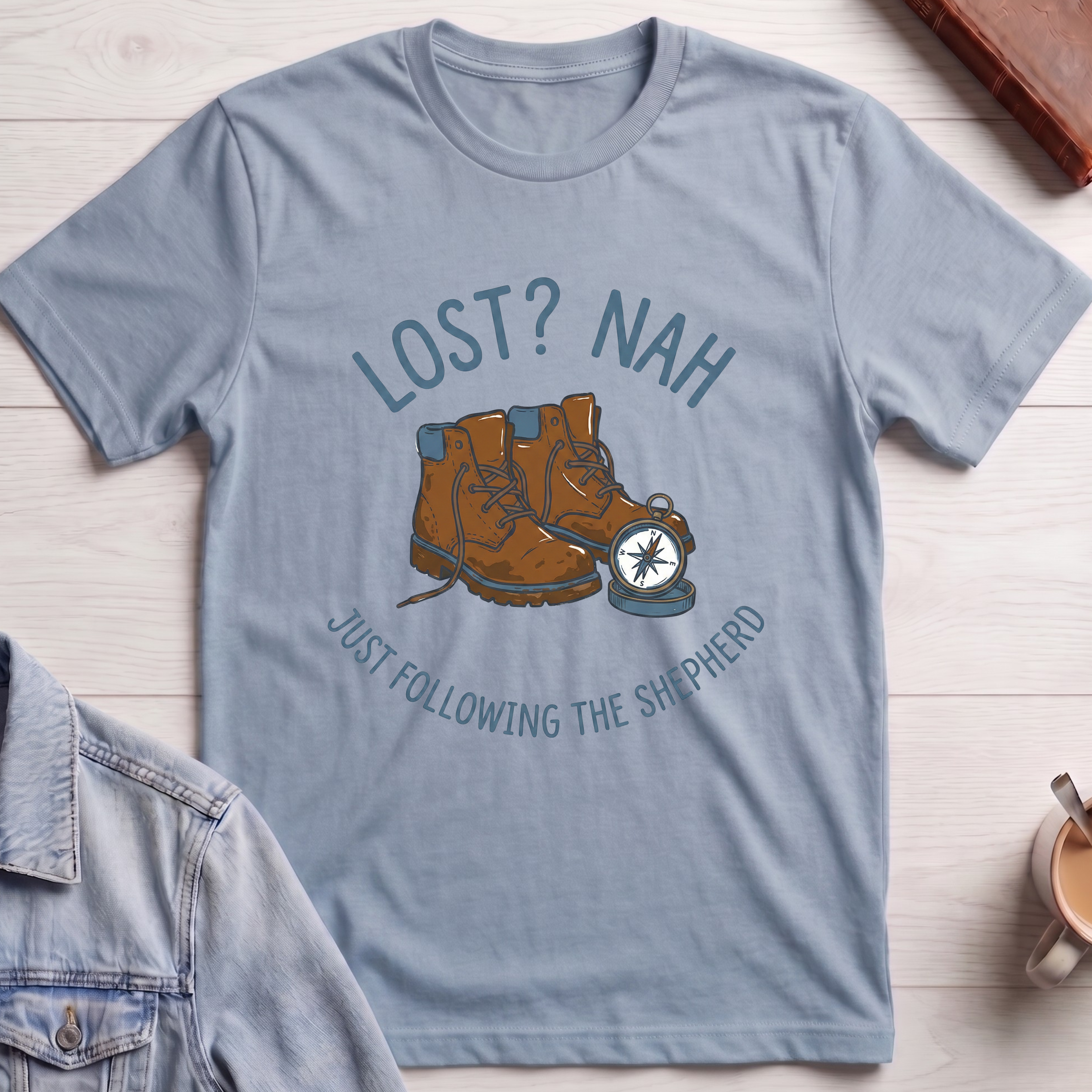 Just Following the Shepherd T-shirt