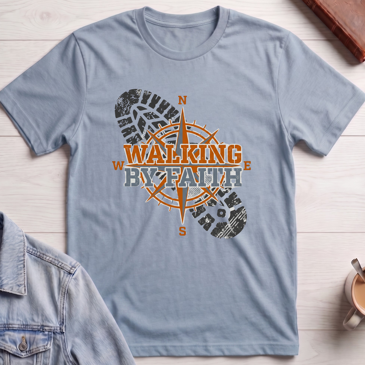Walking by Faith T-shirt