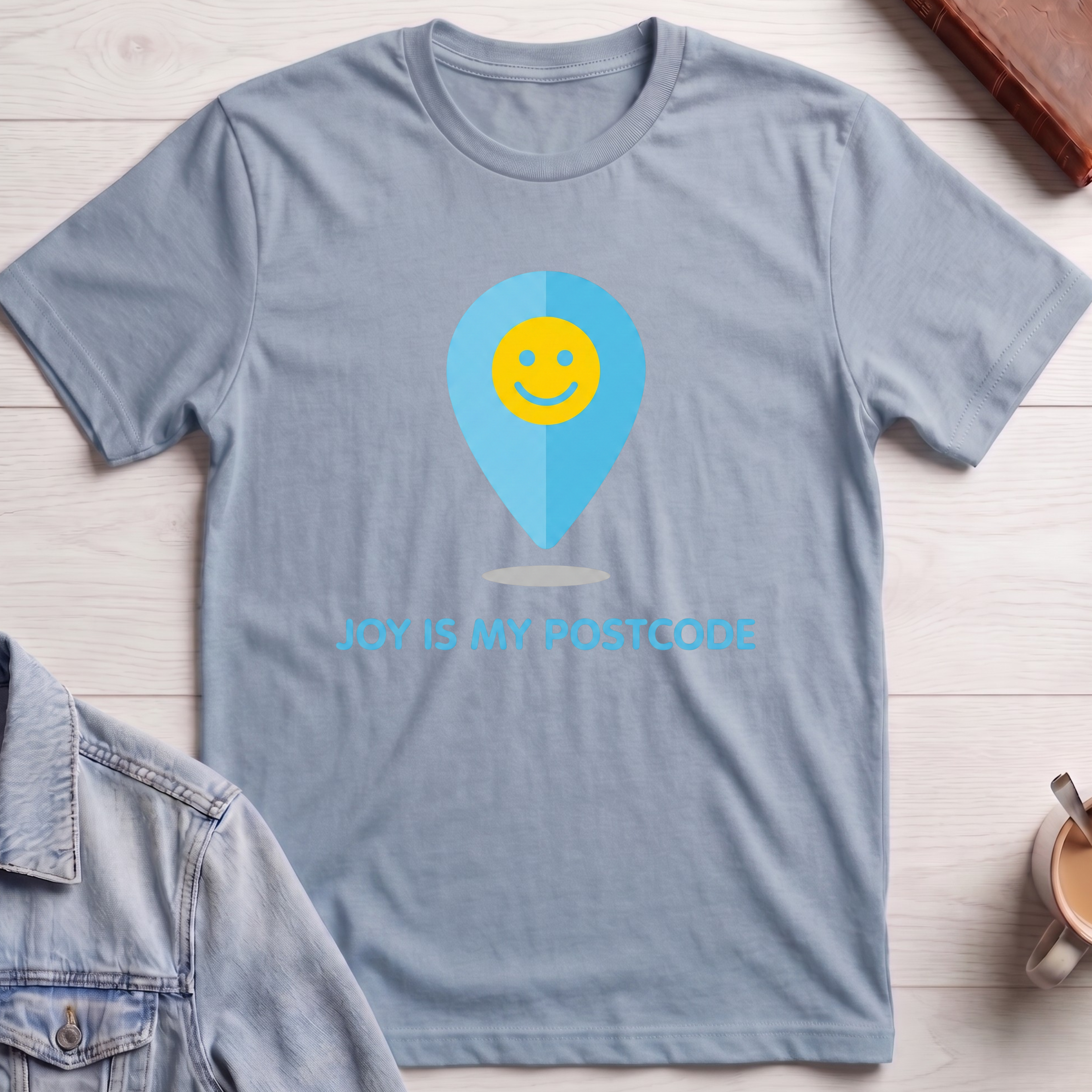 Joy Is My Postcode T-shirt