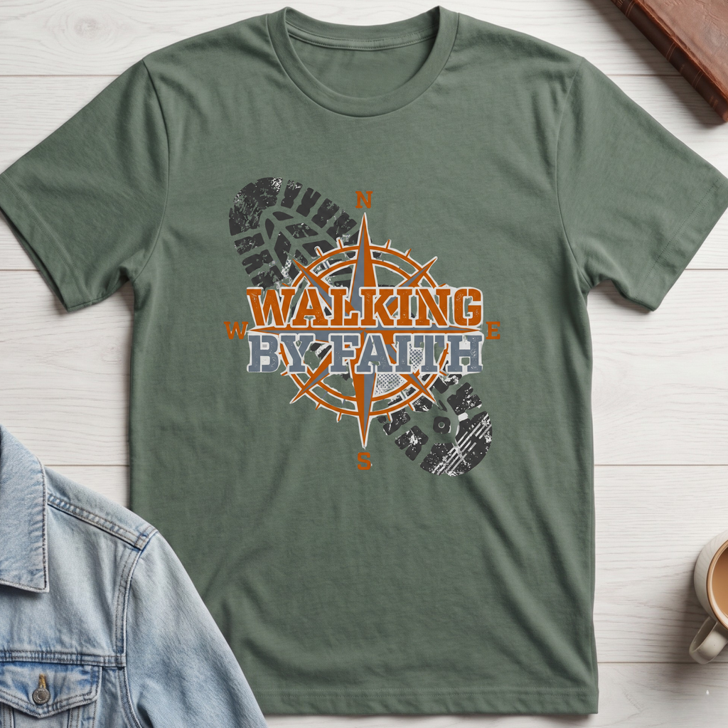 Walking by Faith T-shirt