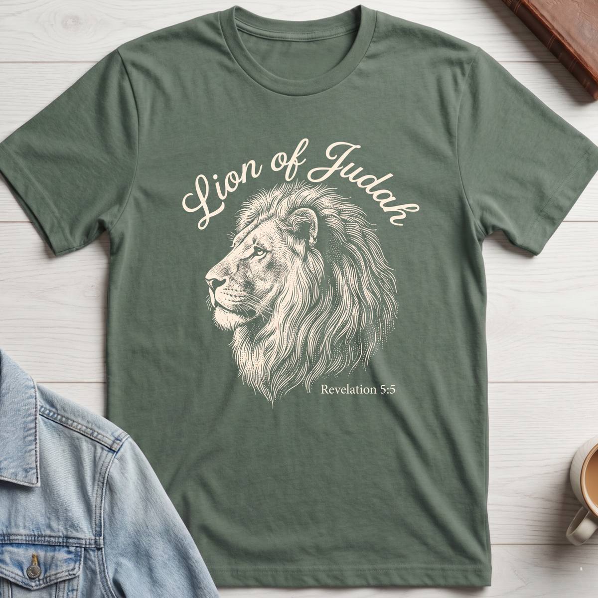Lion of Judah T-Shirt Revelation 5:5