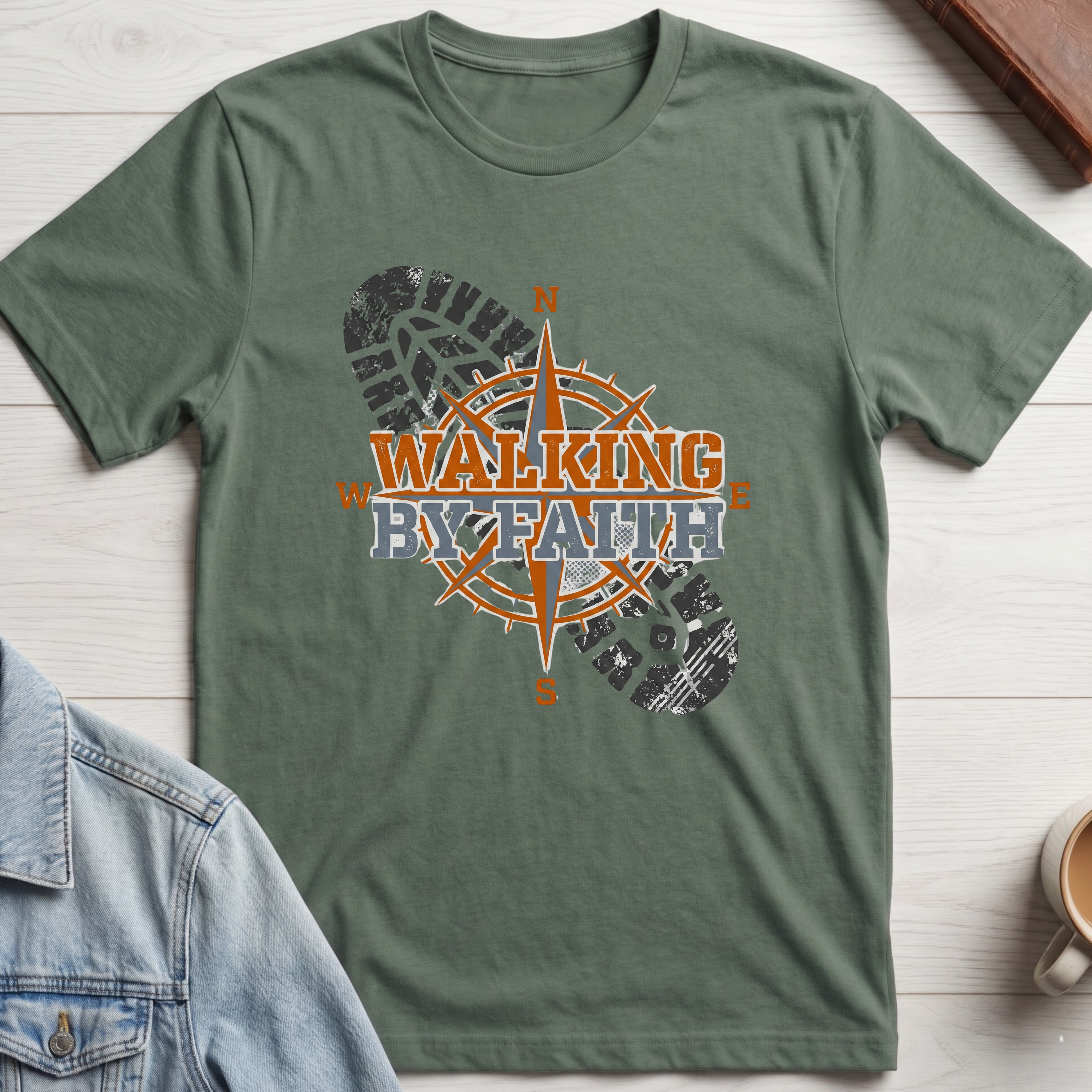Walking by Faith T-shirt