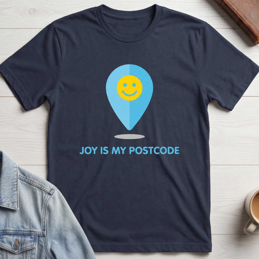 Joy Is My Postcode T-shirt