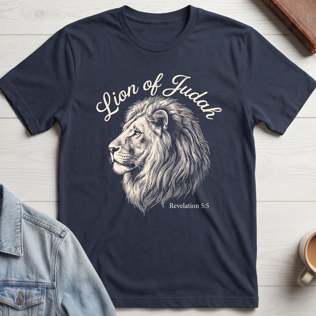 Lion of Judah T-Shirt Revelation 5:5