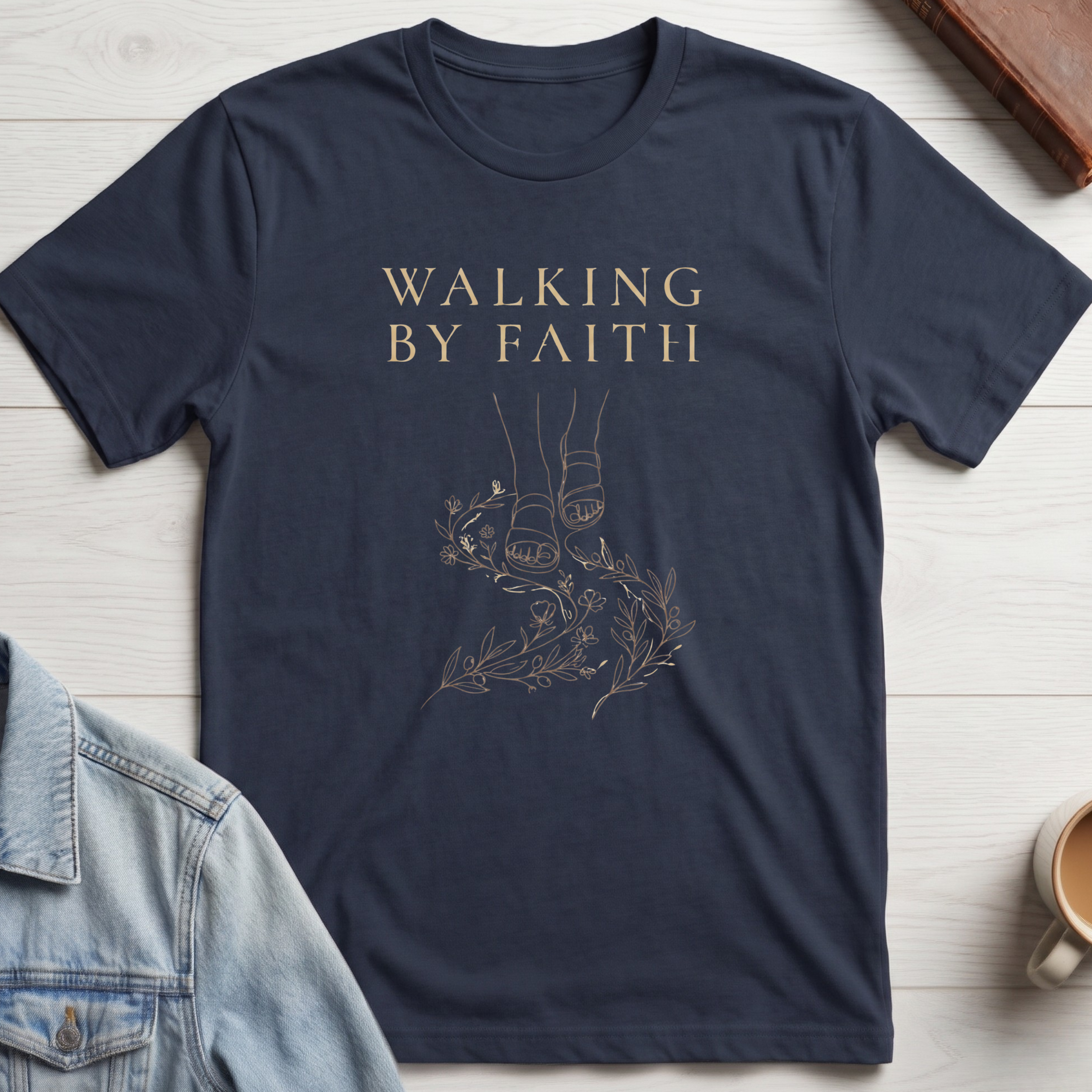 Walking by Faith T-shirt