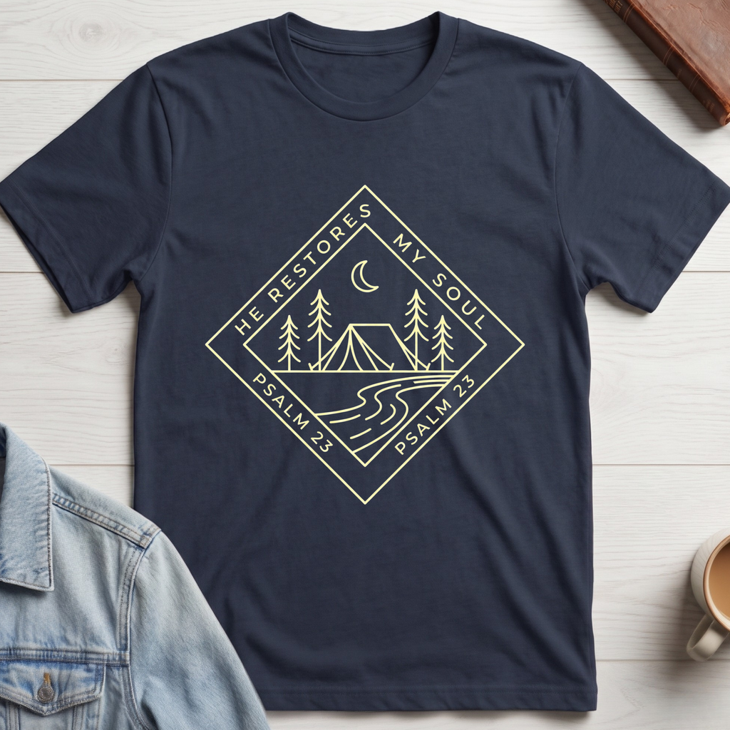 He Restores My Soul T-shirt