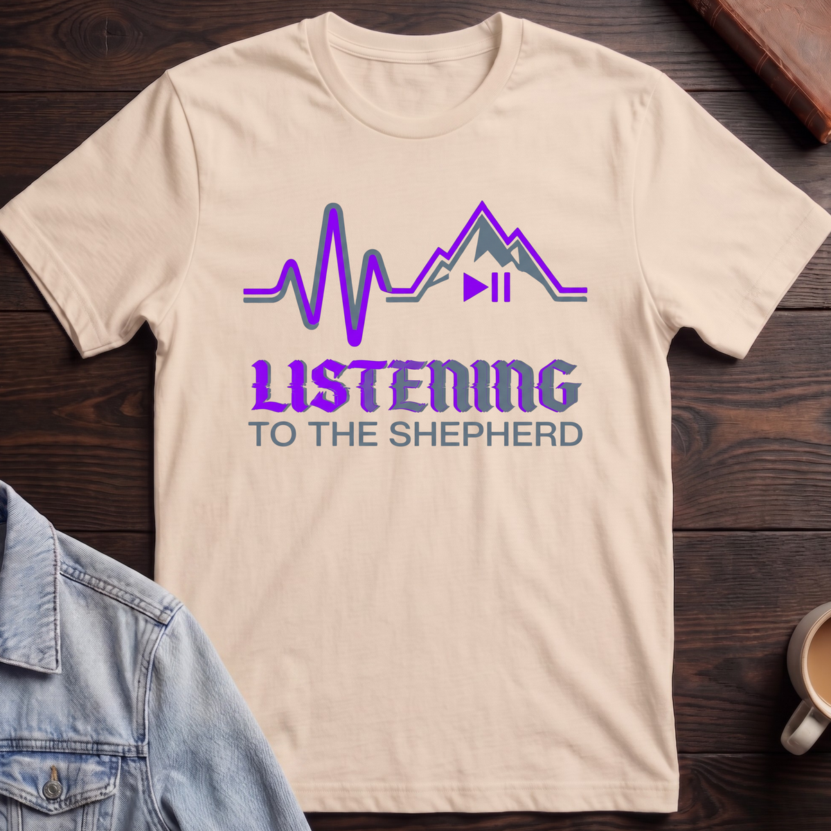 Listening to The Shepherd T-shirt
