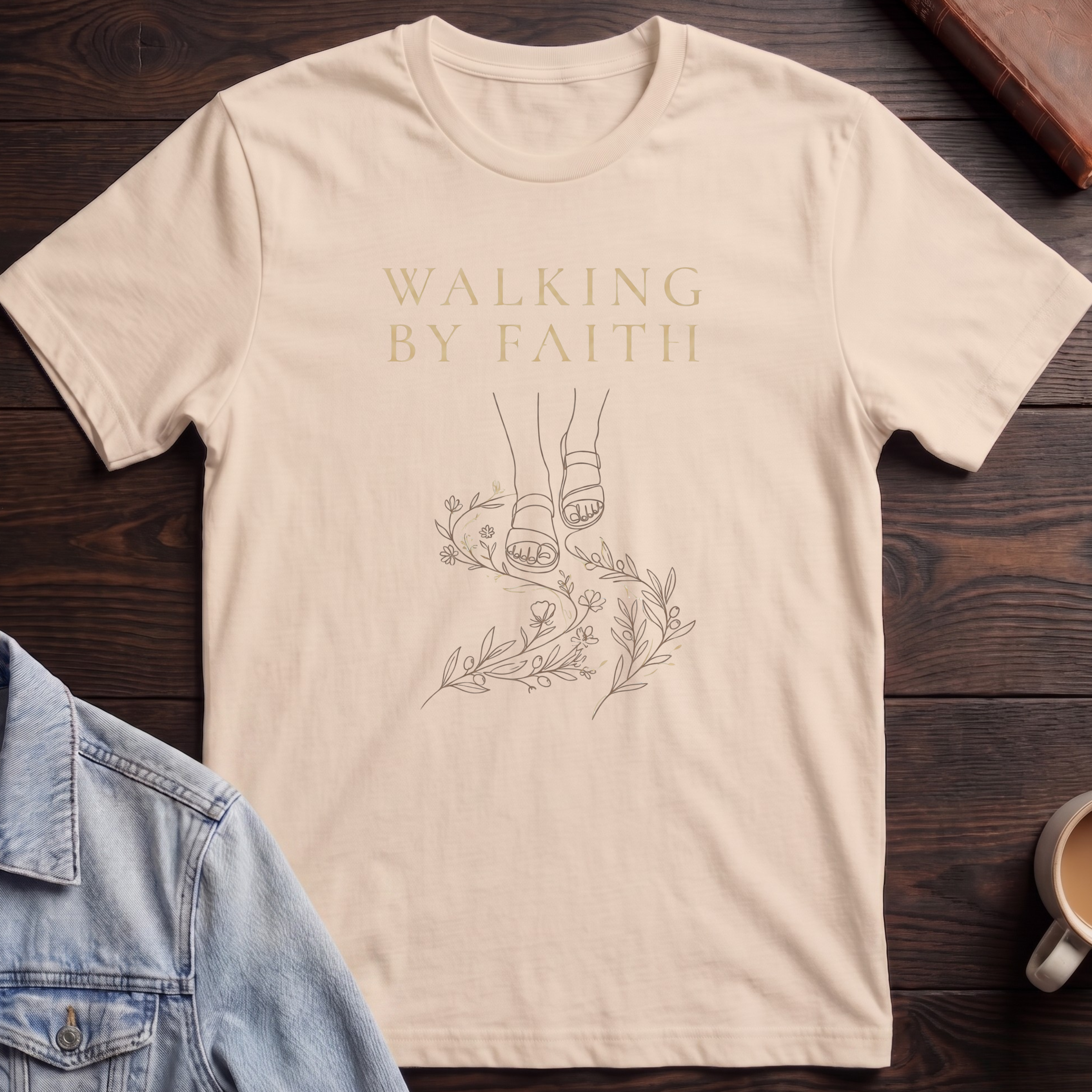 Walking by Faith T-shirt