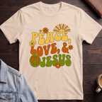 Peace, Love & Jesus T-shirt