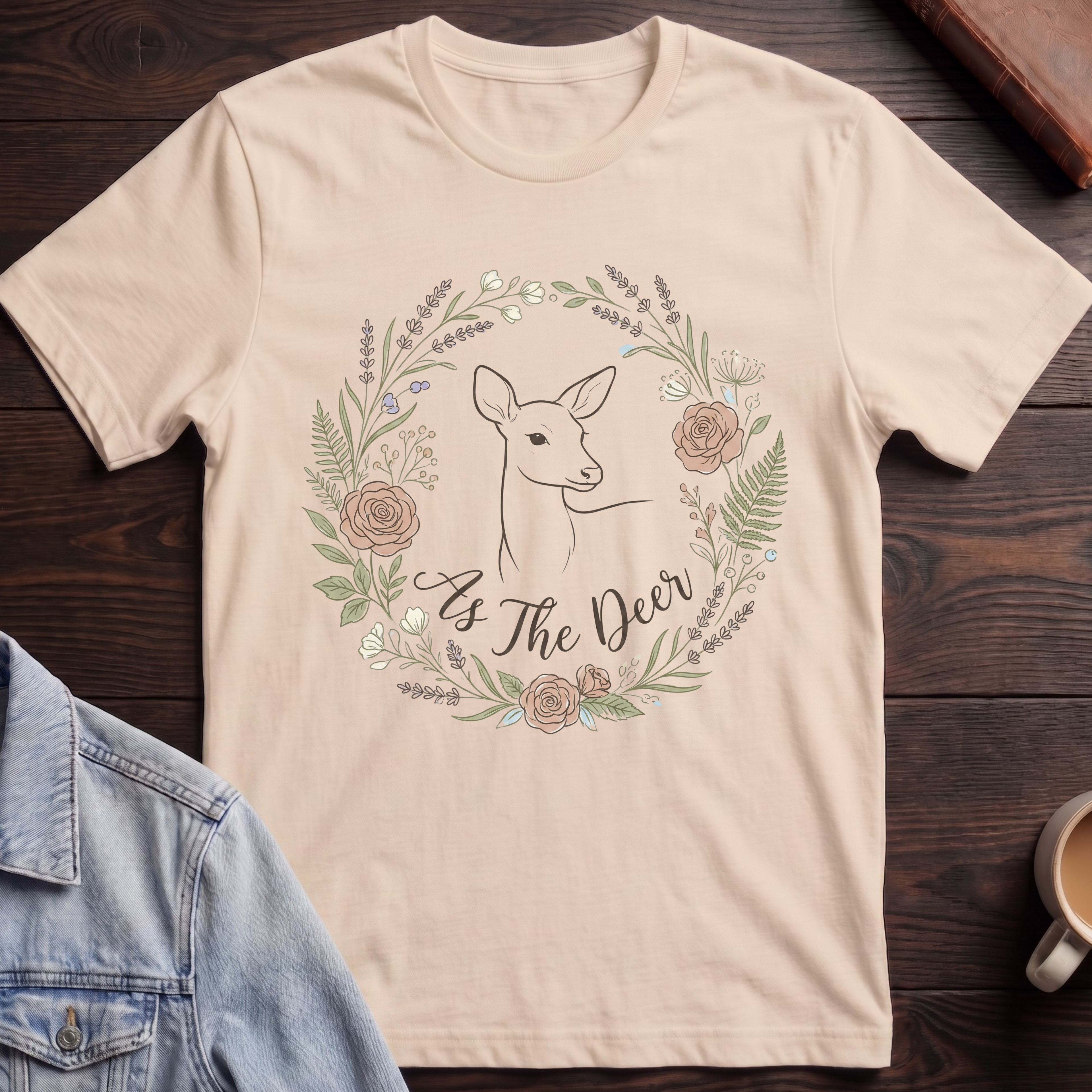 As the deer T-shirt