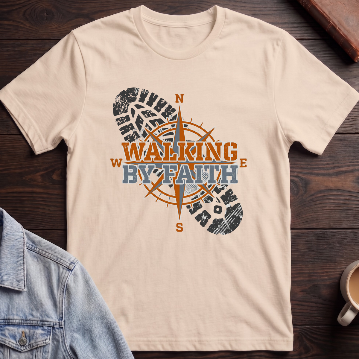 Walking by Faith T-shirt