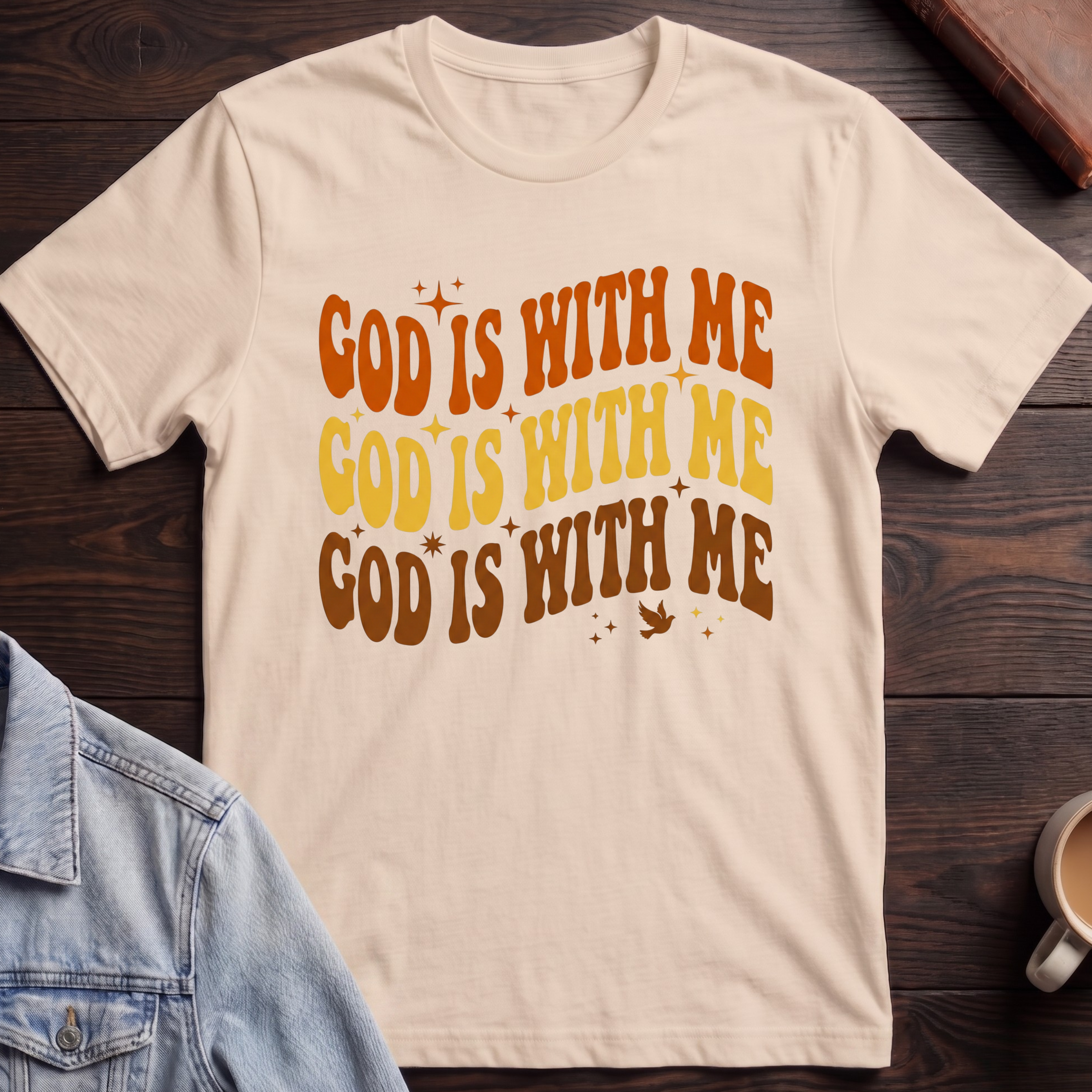God is With Me T-shirt