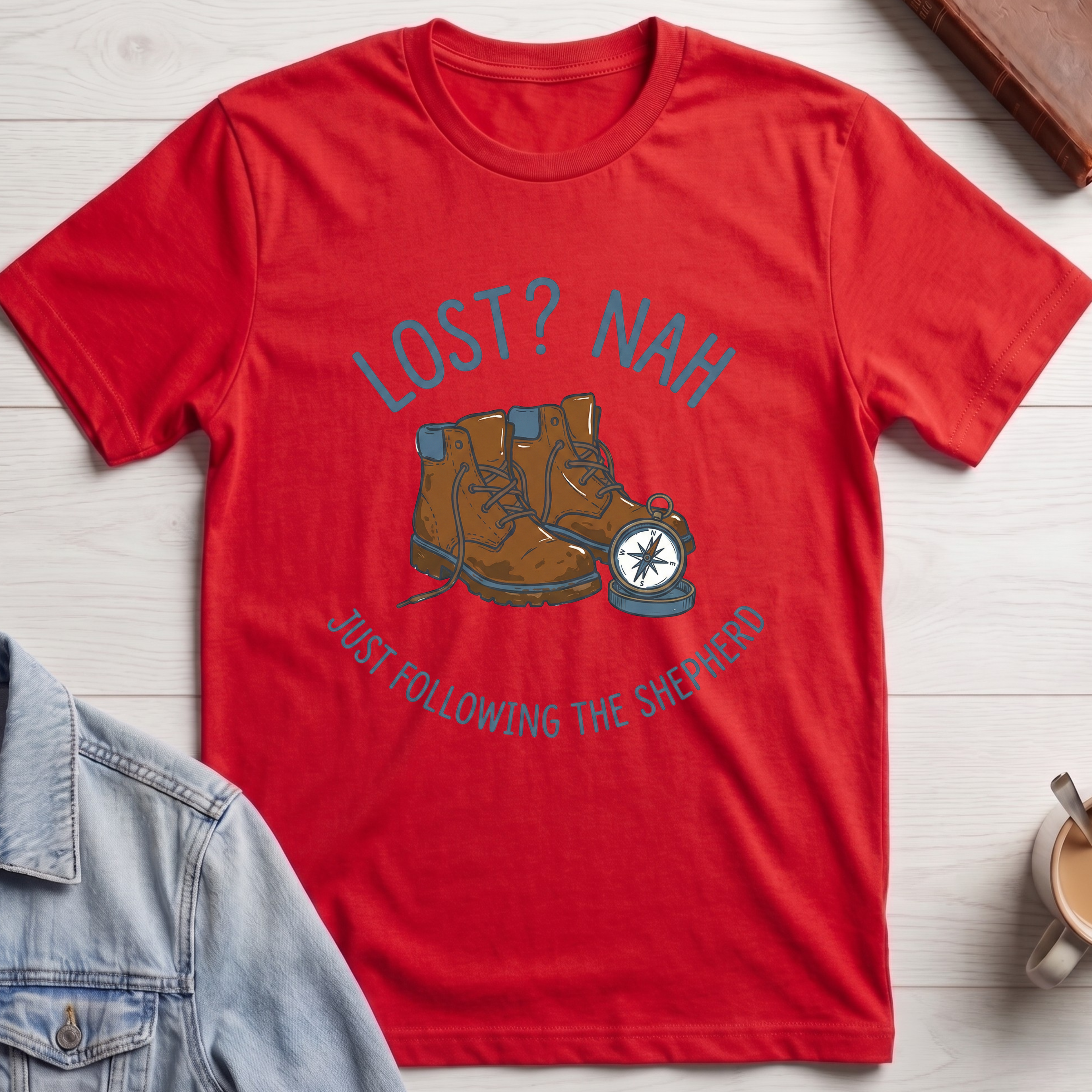 Just Following the Shepherd T-shirt