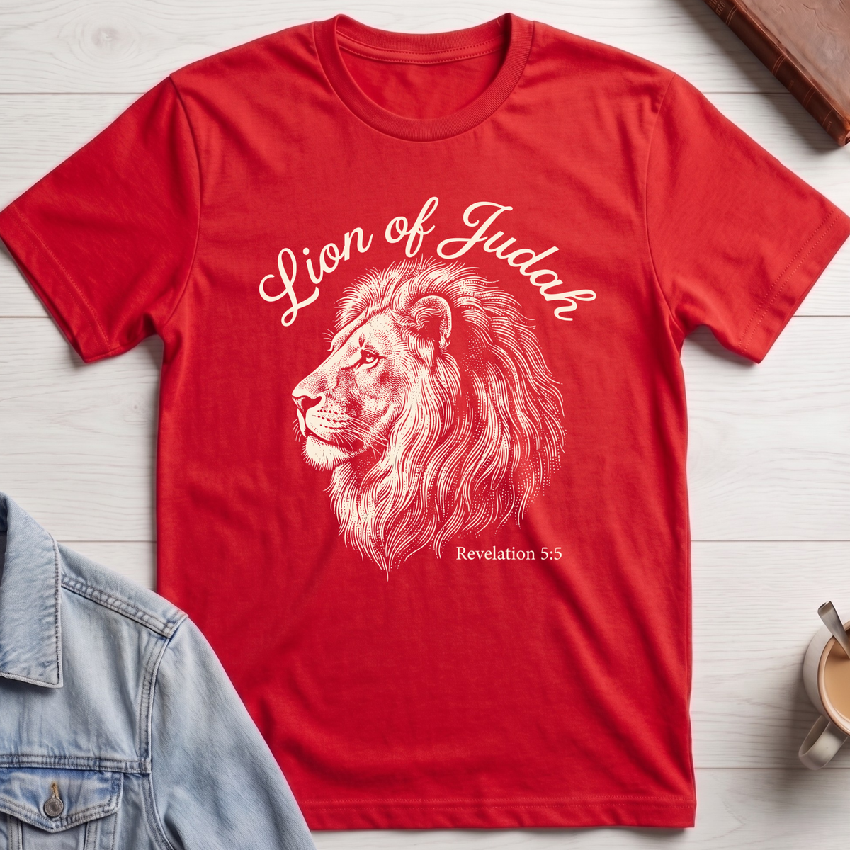 Lion of Judah T-Shirt Revelation 5:5