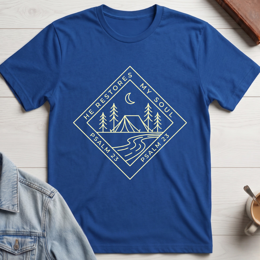 He Restores My Soul T-shirt
