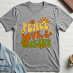Peace, Love & Jesus T-shirt