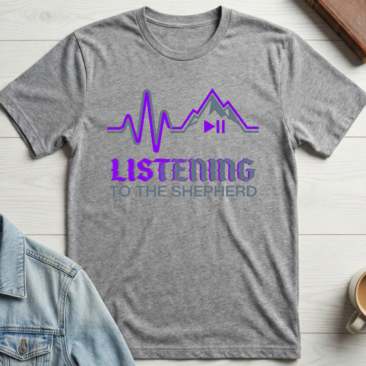 Listening to The Shepherd T-shirt