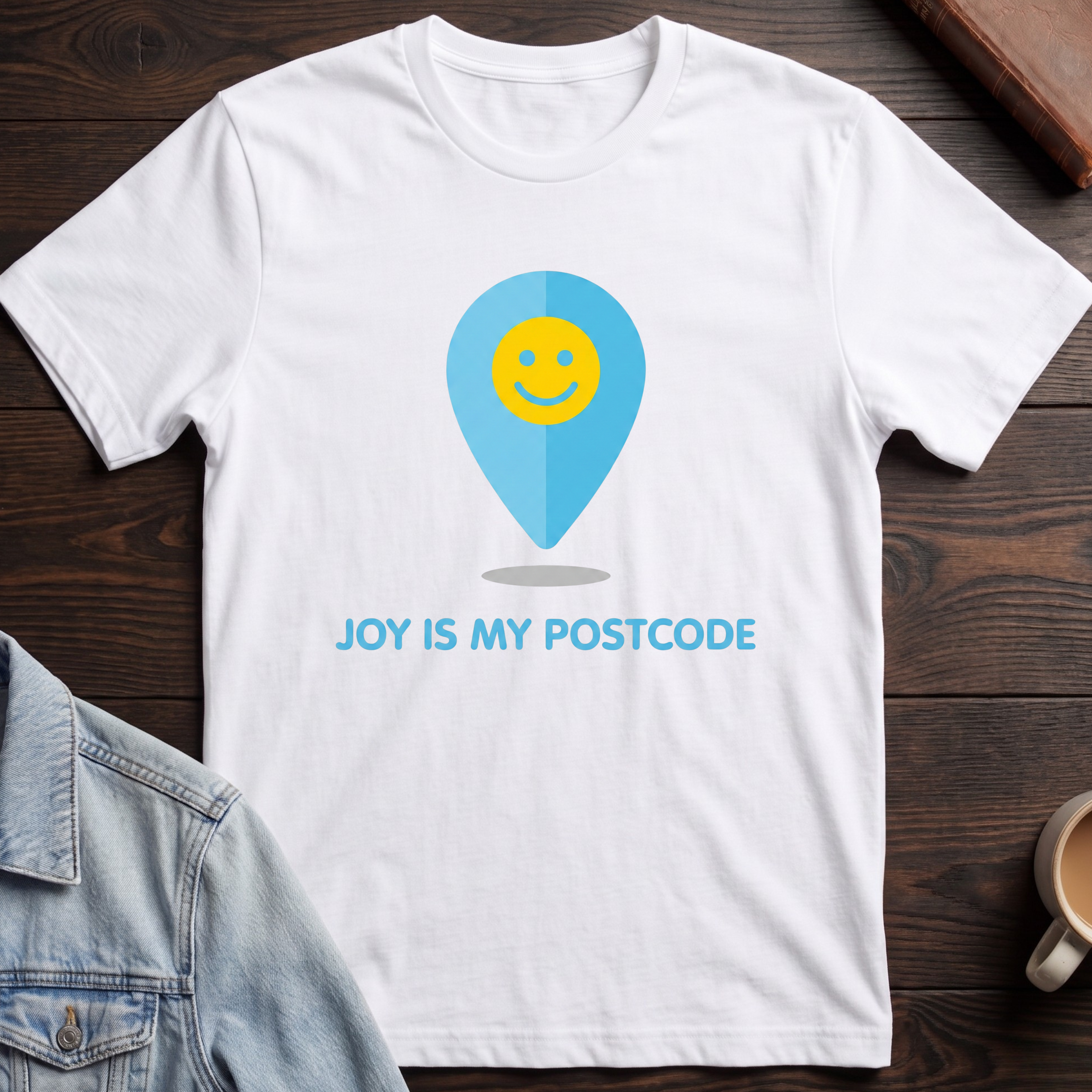 Joy Is My Postcode T-shirt