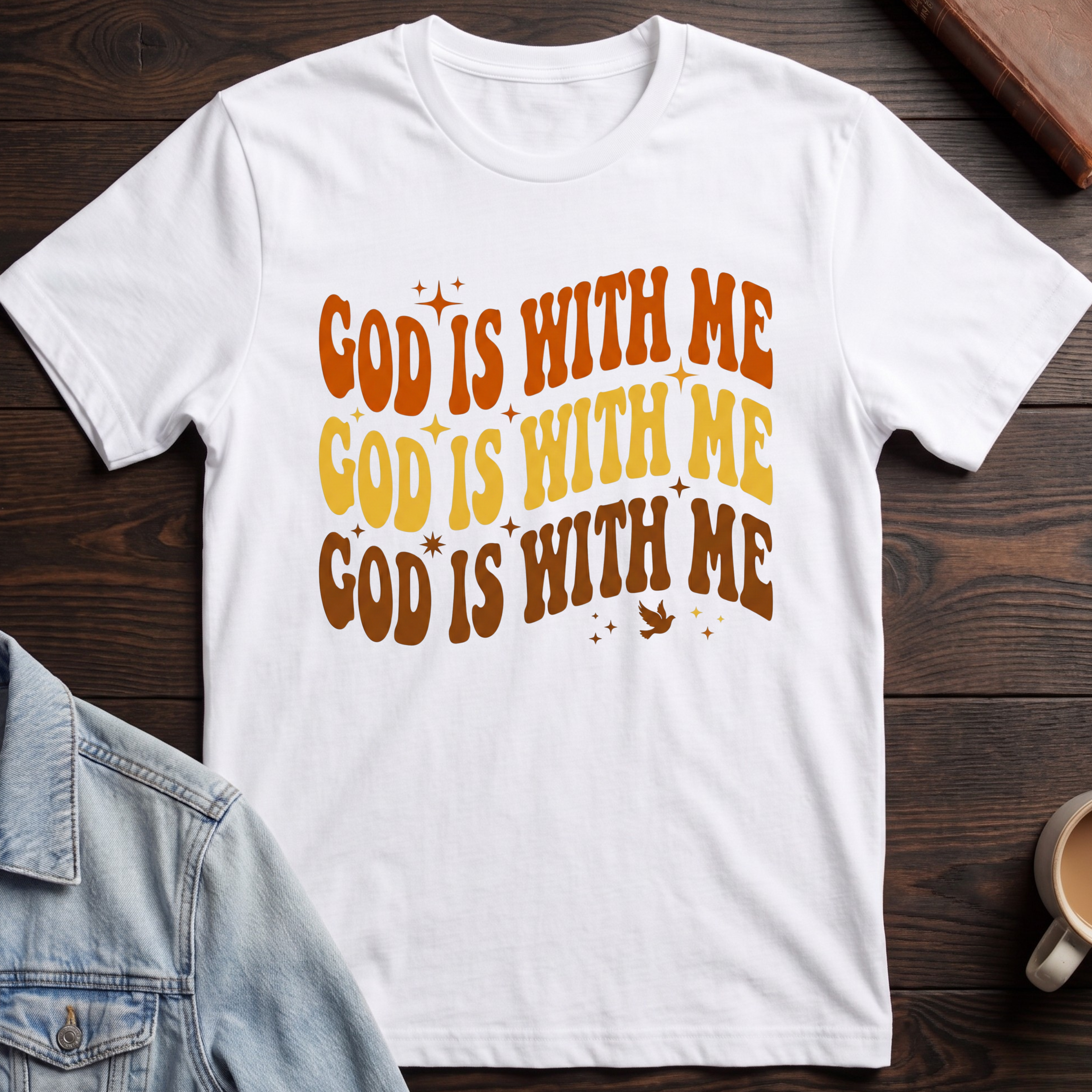 God is With Me T-shirt