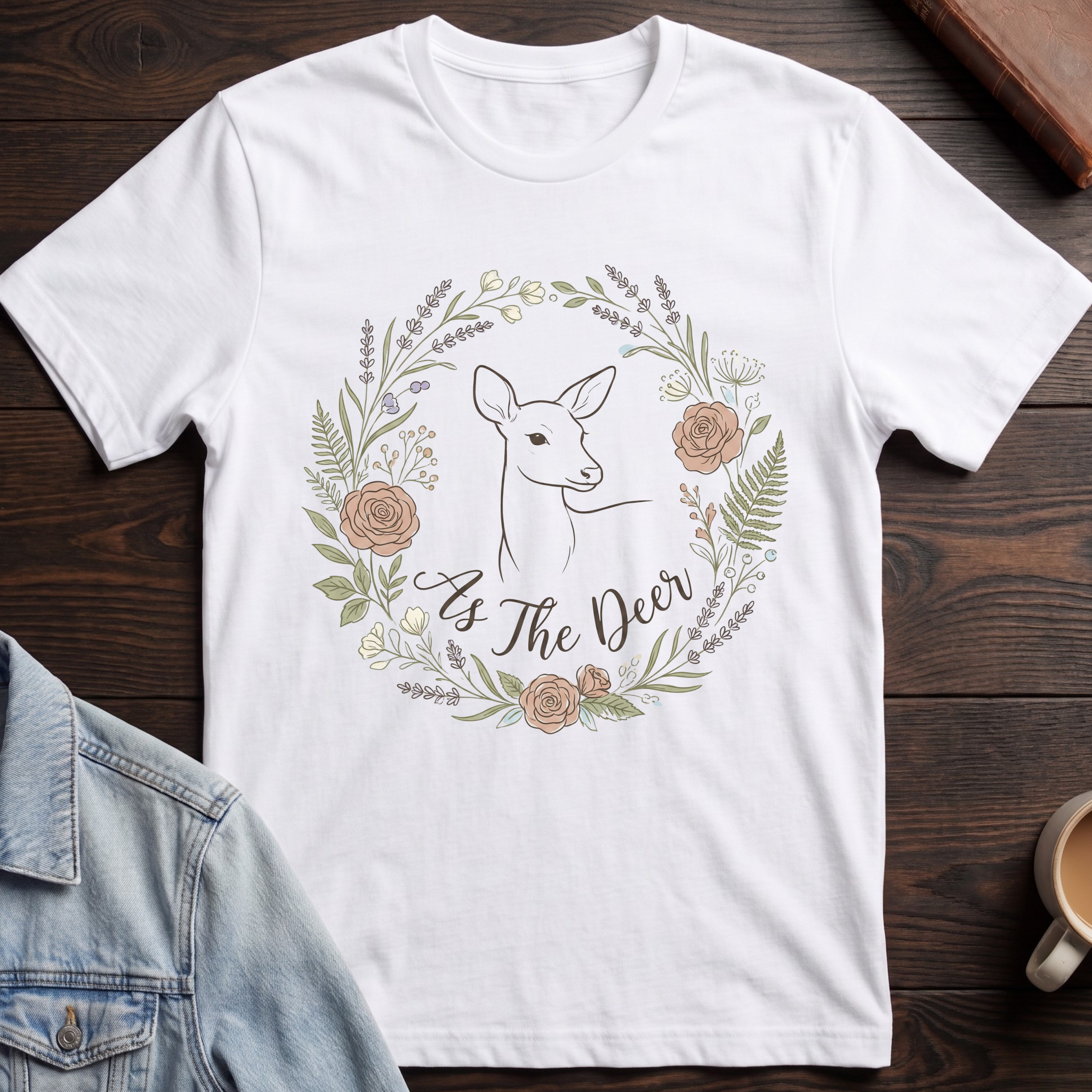As the deer T-shirt