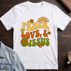 Peace, Love & Jesus T-shirt