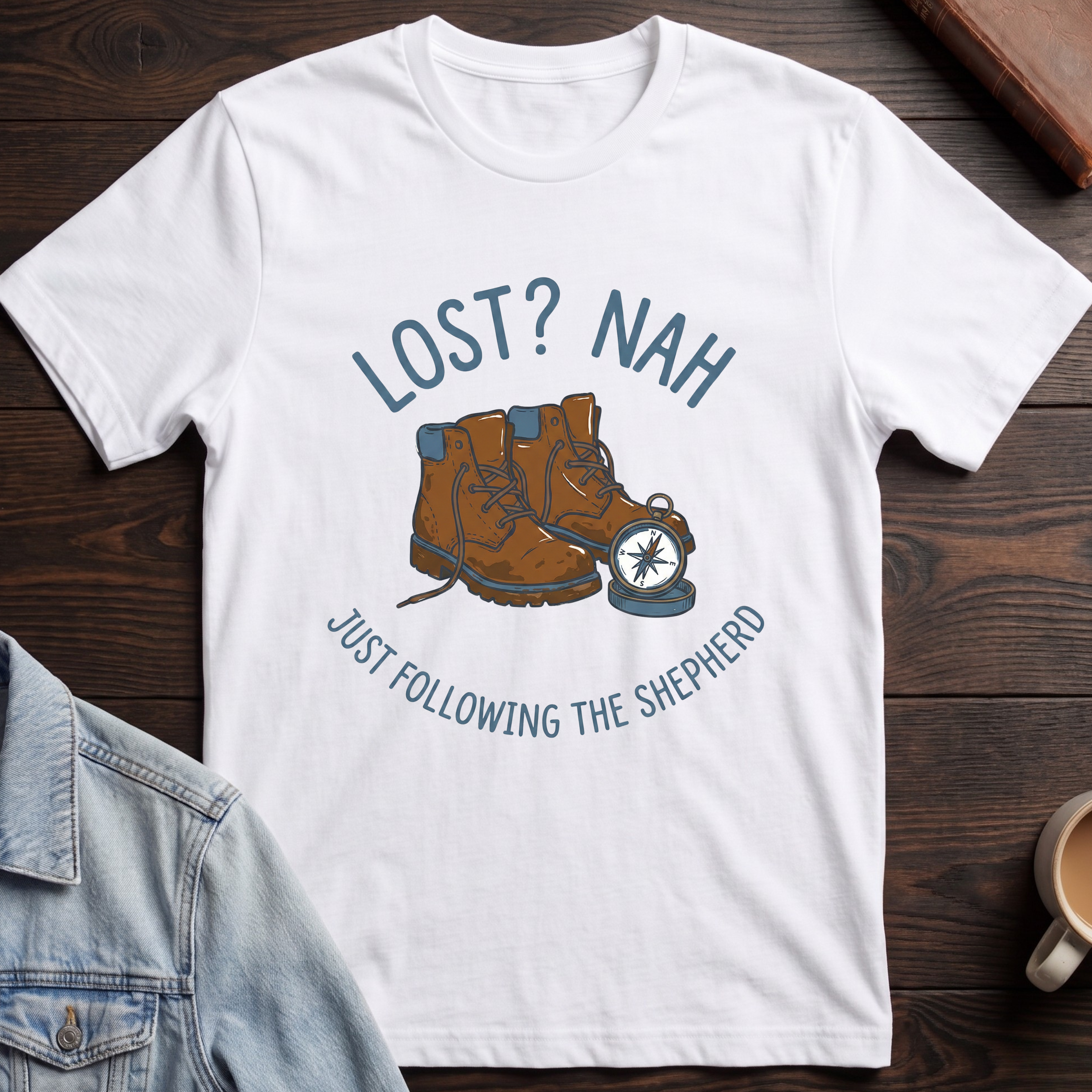 Just Following the Shepherd T-shirt