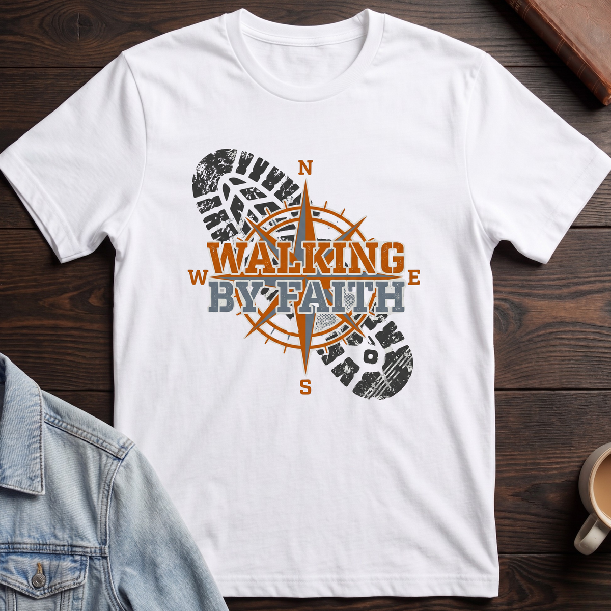 Walking by Faith T-shirt