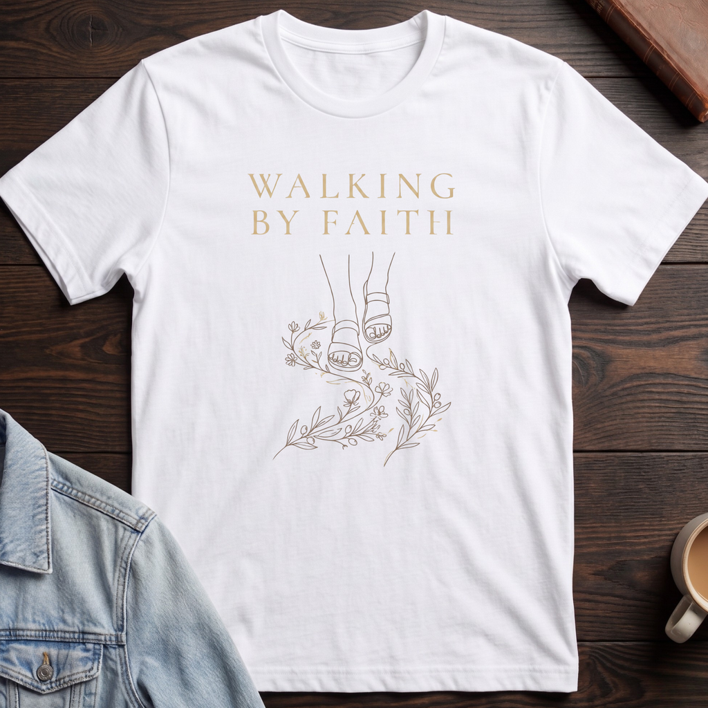 Walking by Faith T-shirt