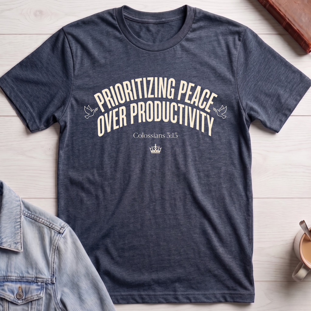 Prioritizing Peace Over Productivity T-Shirt